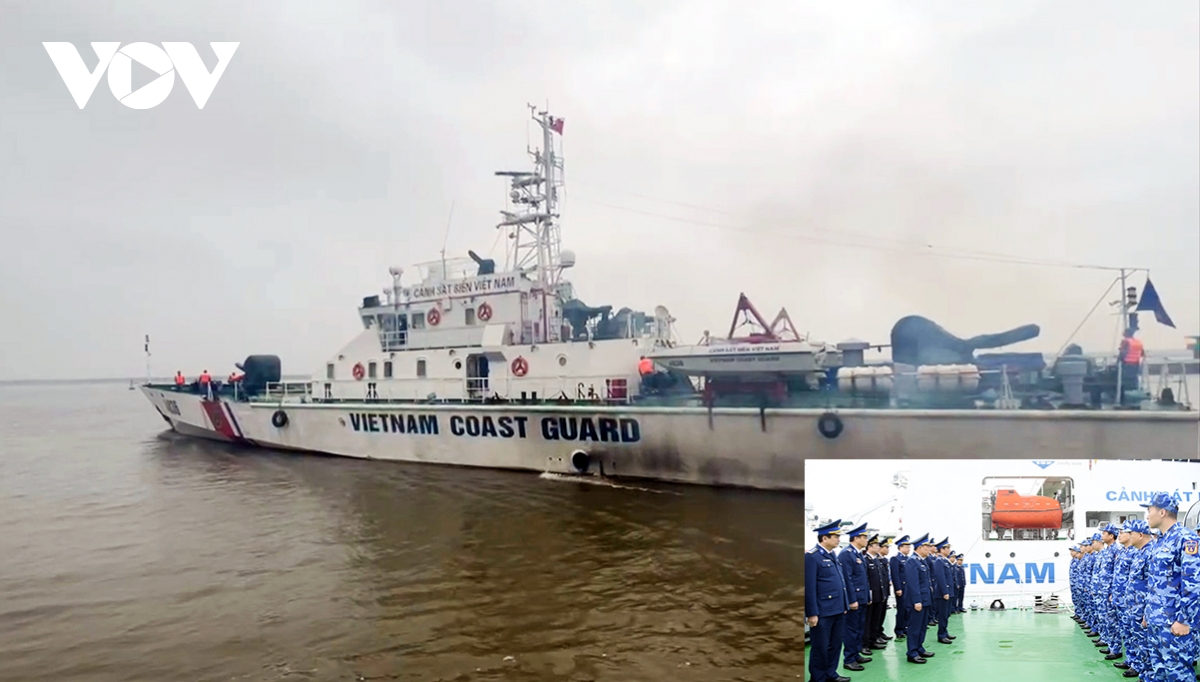 Coast Guard vessels set sail to safeguard seas during Lunar New Year